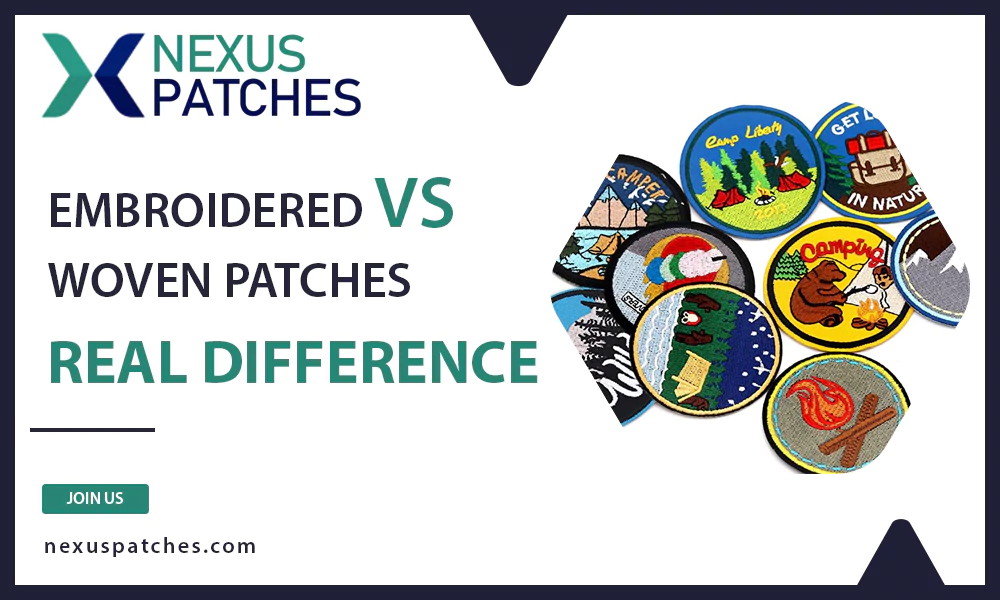 Embroidered VS Woven Patches – The Real Difference
