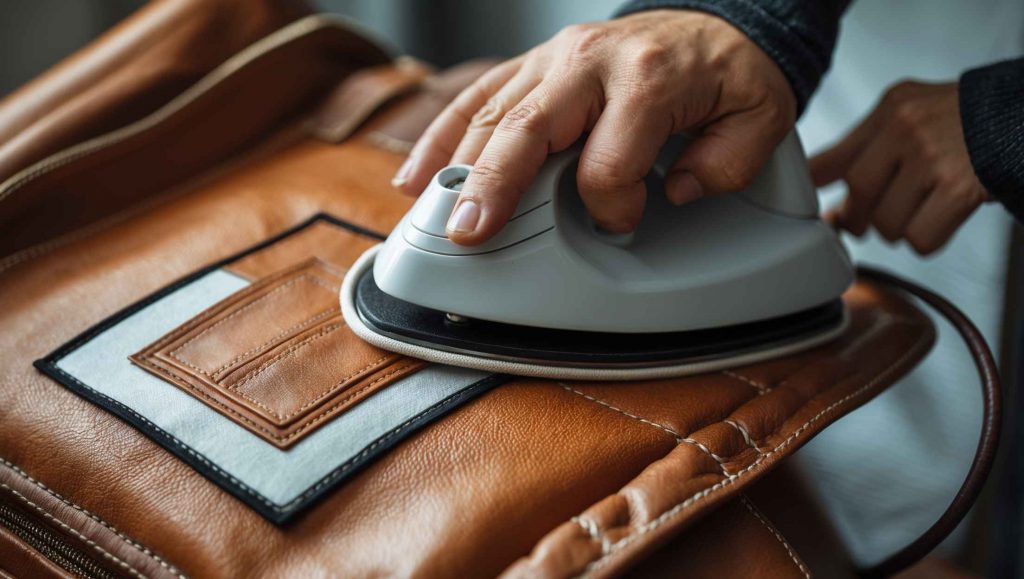 Can You Iron Patches on Leather