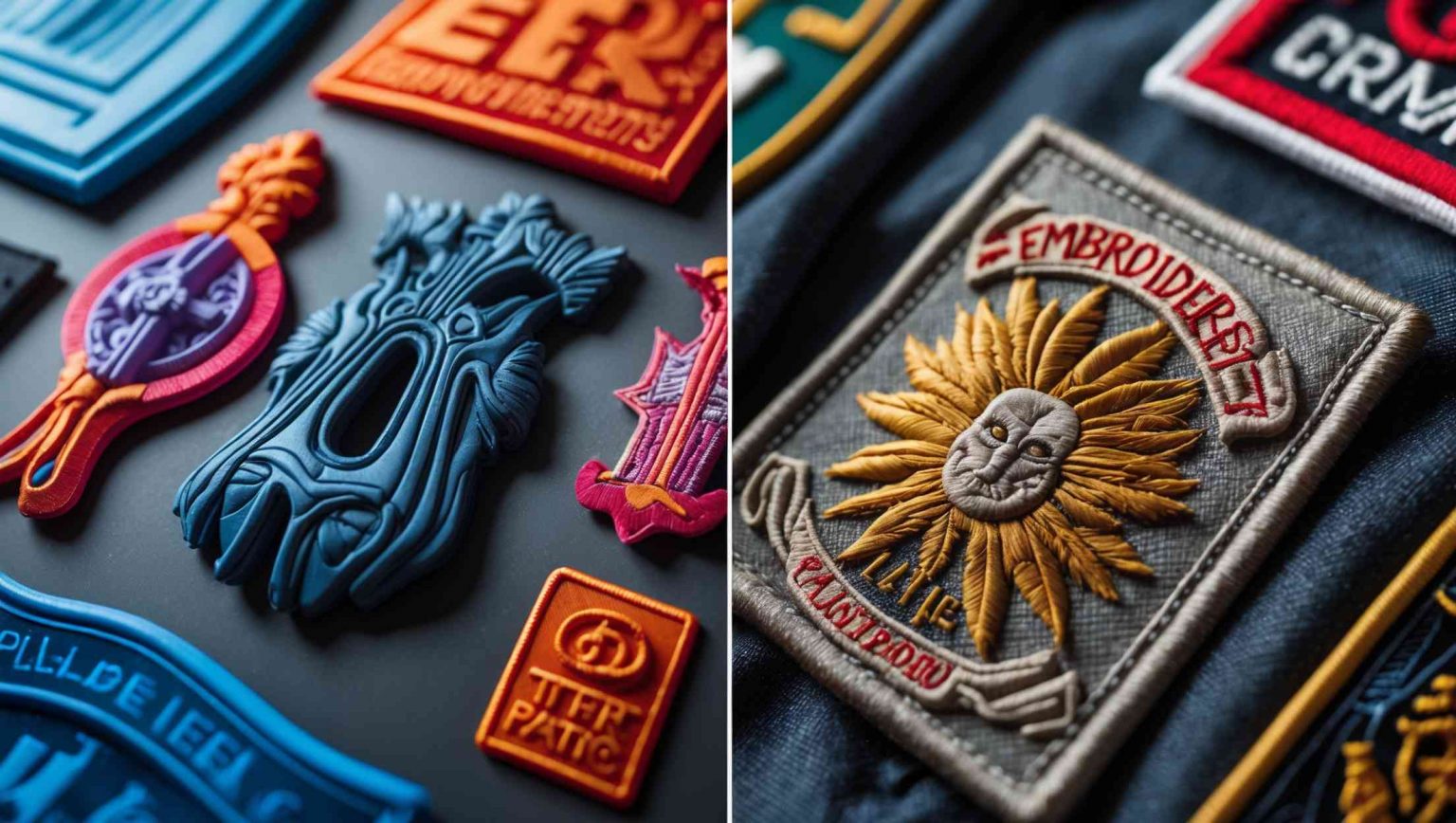 PVC vs Embroidered Patches: Choosing the Right Patch