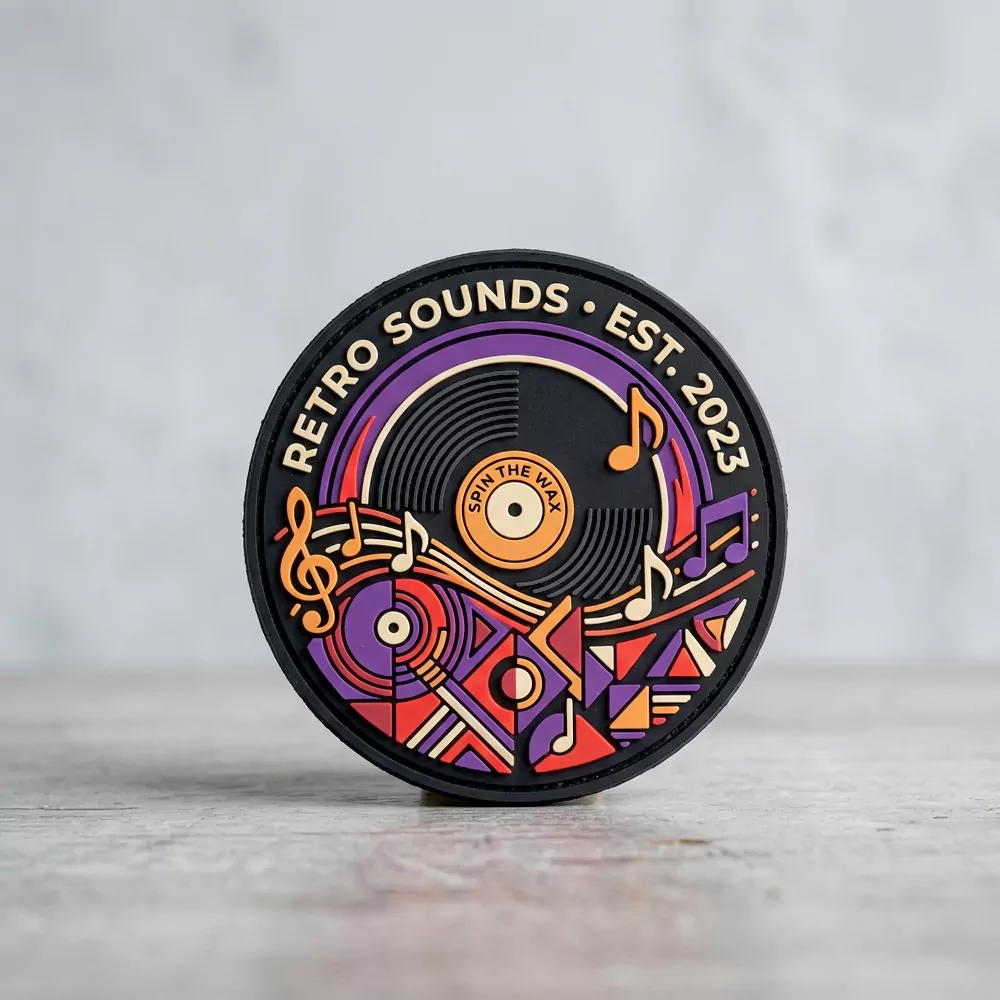 Classic Vinyl Record PVC Patch