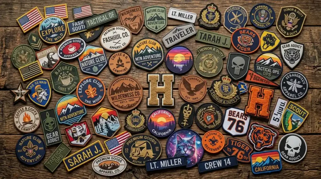 Custom Patches Guide Types, Borders, Backings & Best Uses