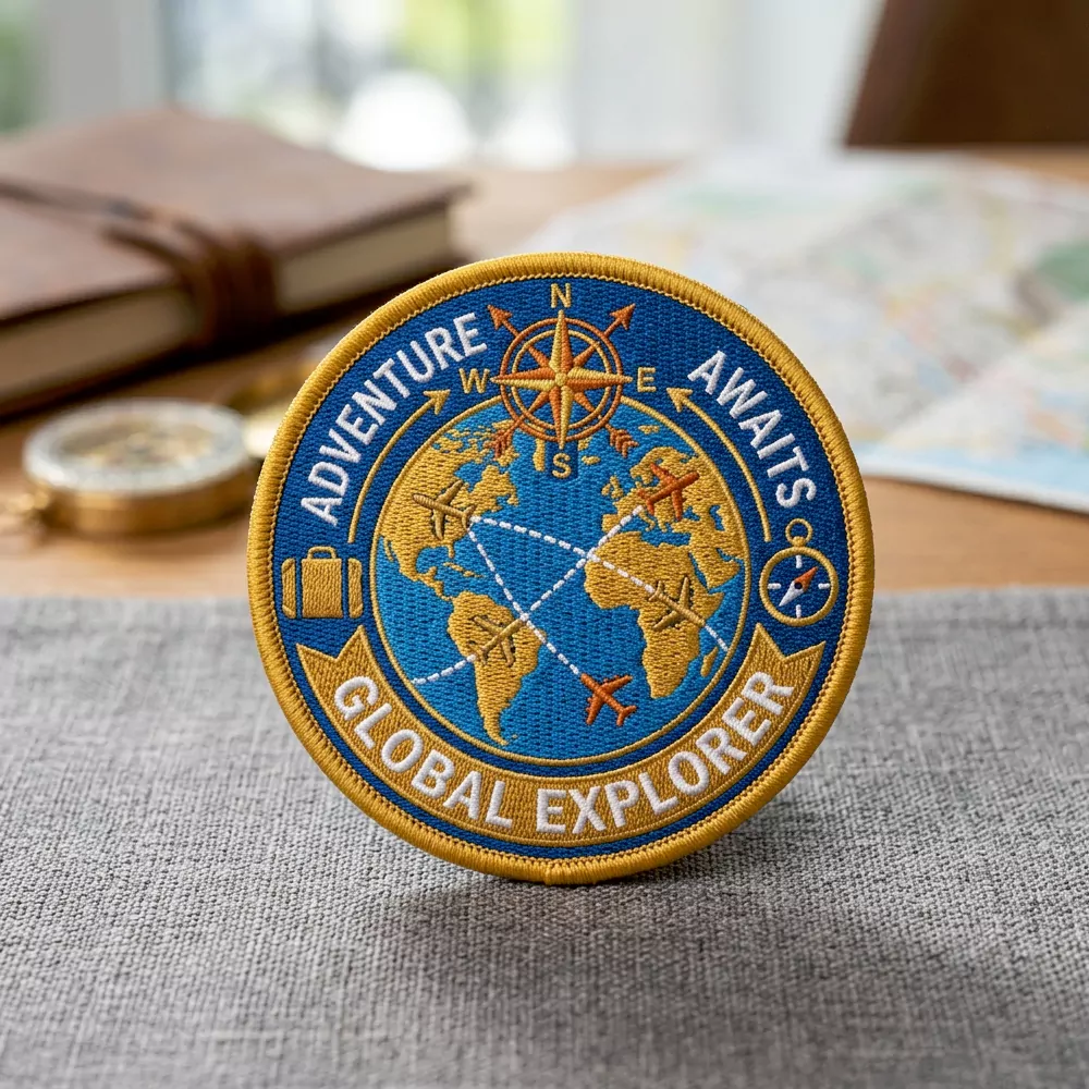 Global Explorer Embroidery Patch