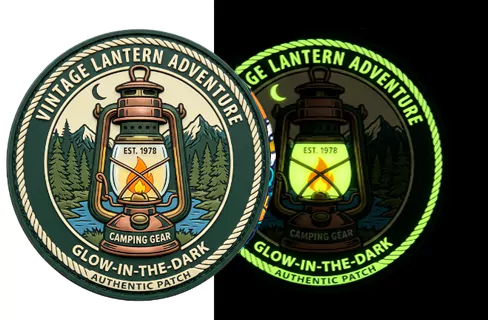 Glow-in-the-Dark PVC Patches