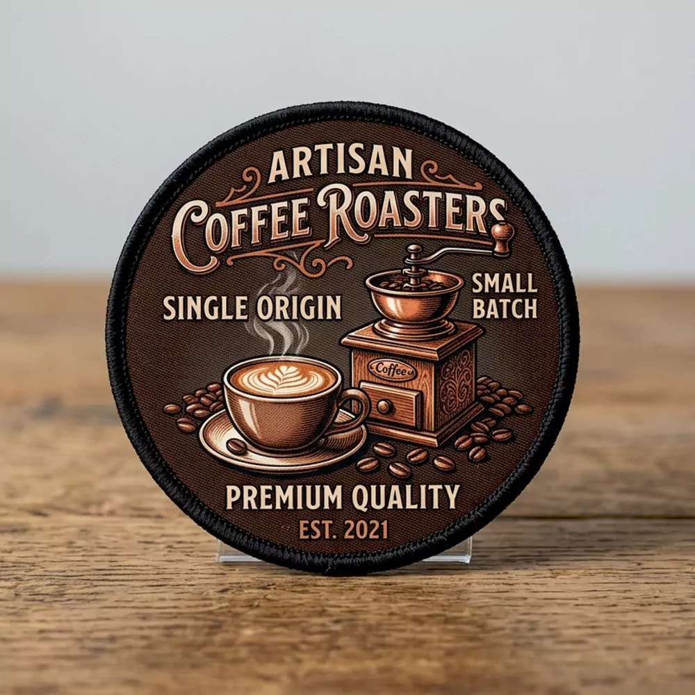 Midnight Coffee Club sublimation patch