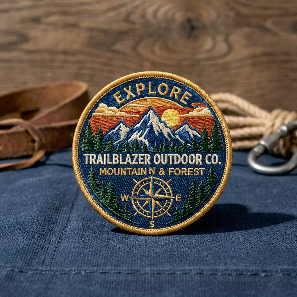 Mountain Expedition Embroidery Patch