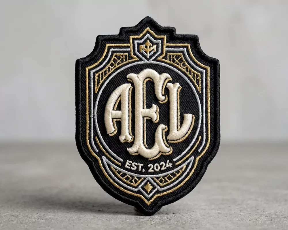 Prestige Monogram 3D Puff Embroidery Patch