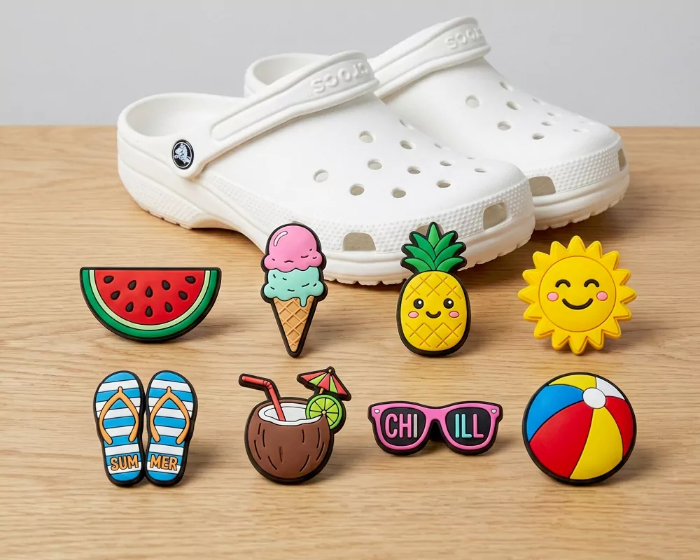 Summer Fun Crocs Charms Set