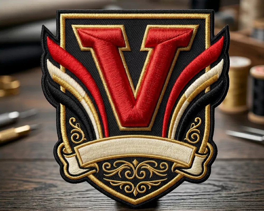 Victory Lane 3D Puff Embroidery Patch