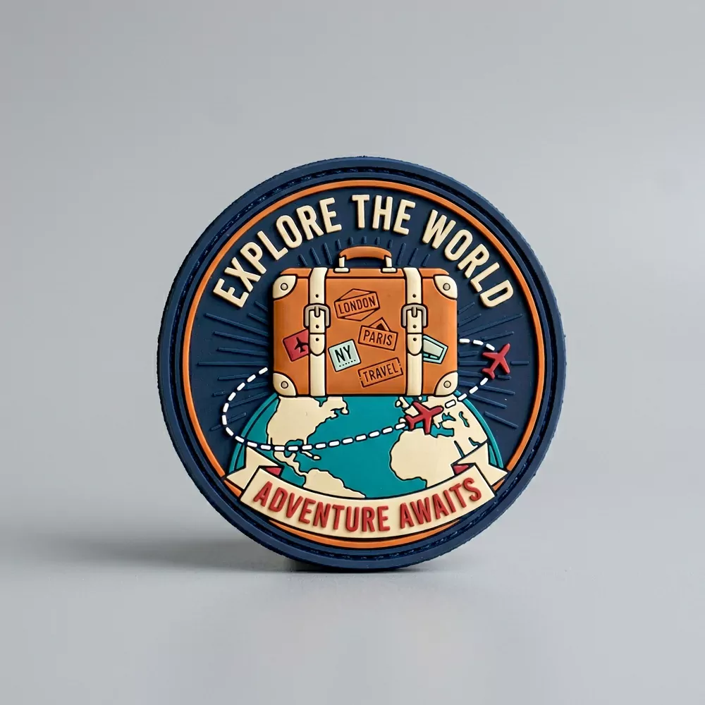 Vintage Travel Badge PVC Patch