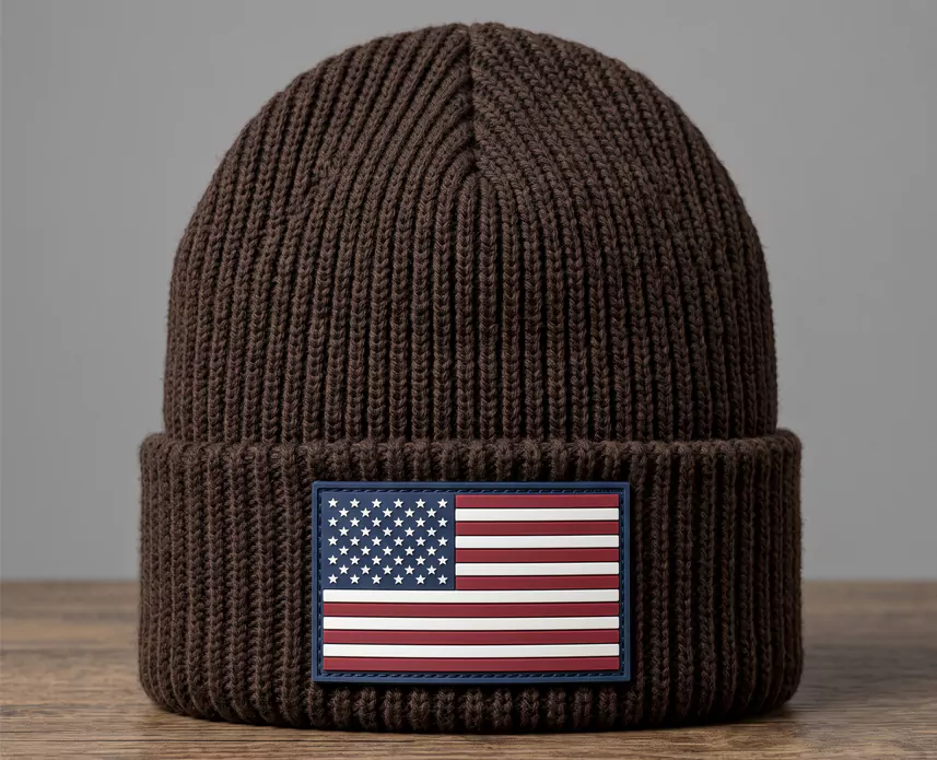 Custom PVC Patches for Beanies