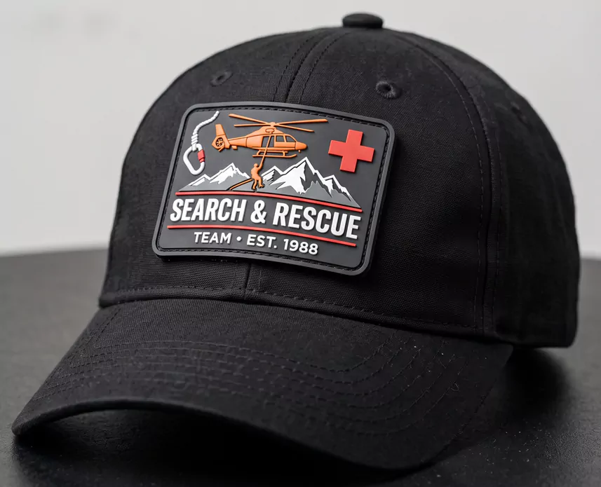 Custom PVC Patches for caps