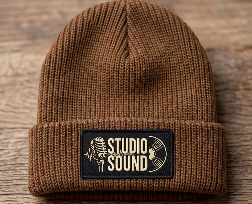 Custom Patches for Beanies woven