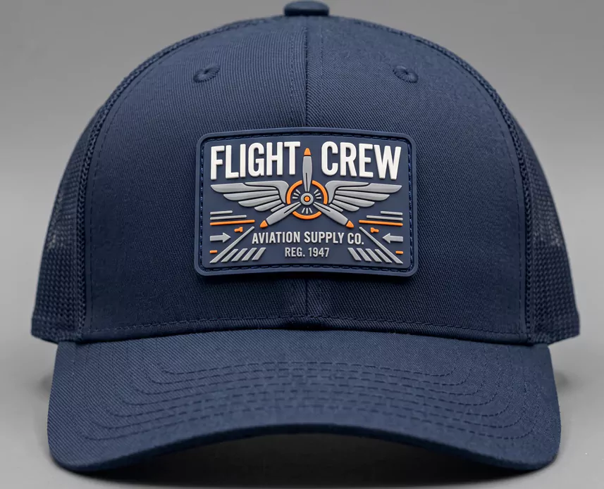 Custom Patches for Hats PVC