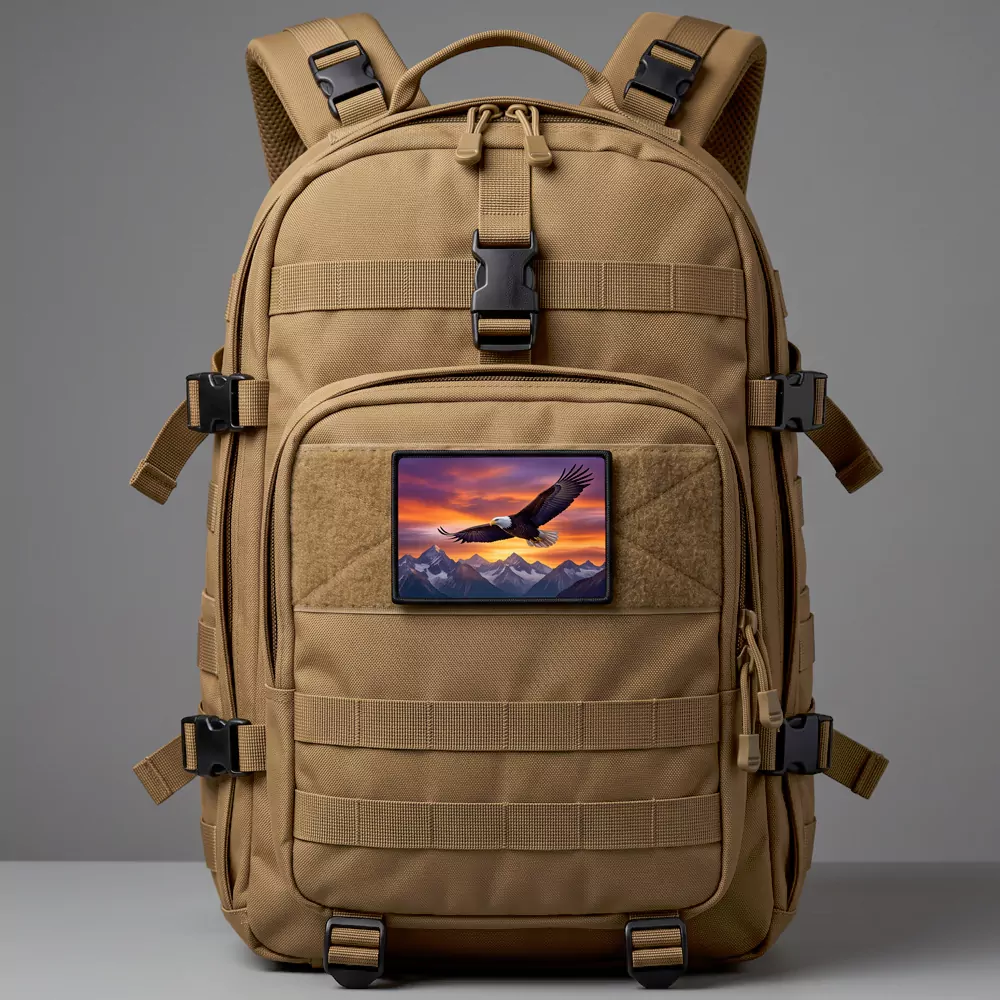 Custom sublimation Patches for Backpacks