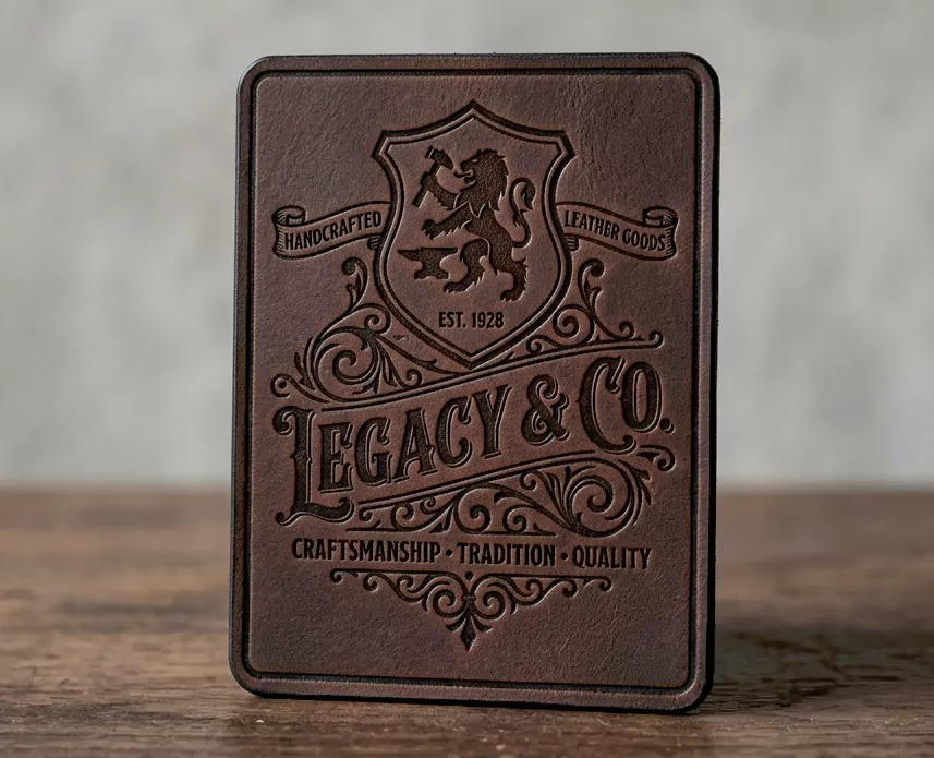 legacy Custom Genuine Leather Patches