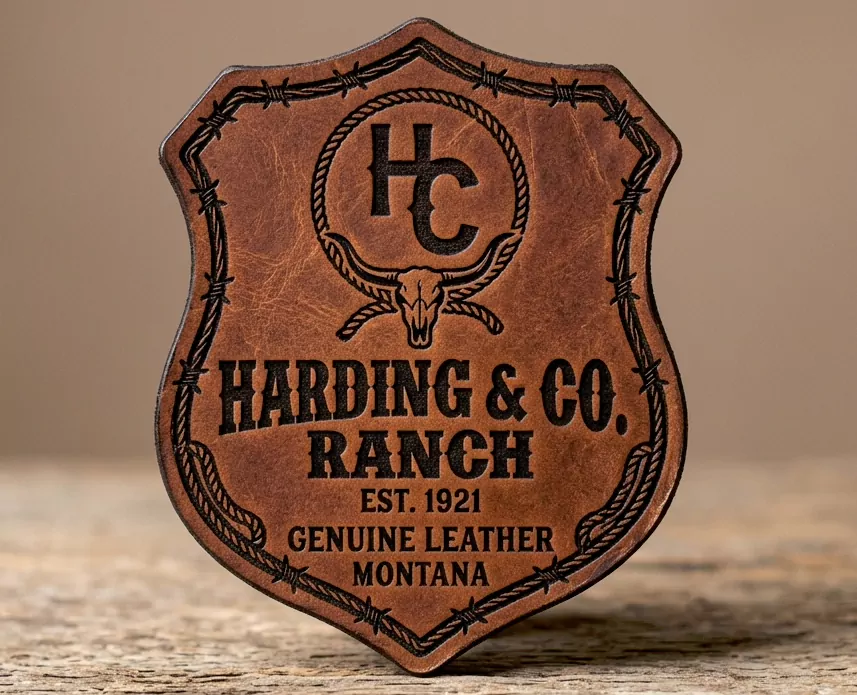 ranch Custom Leather patches