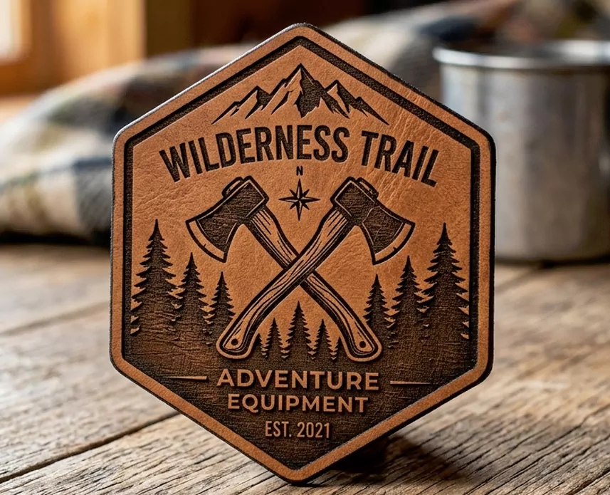 wilderness Custom Leather patches